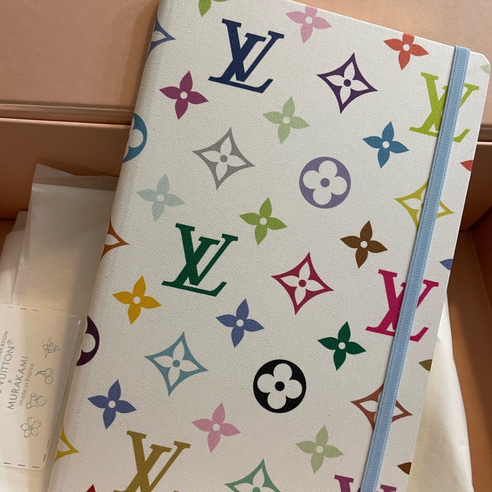 LV x TM Monogram Multicolore Jane Notebook MM